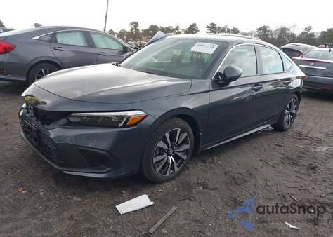 2024 Honda Civic Ex-L from USA, damaged, VIN 19XFL1H76RE020931